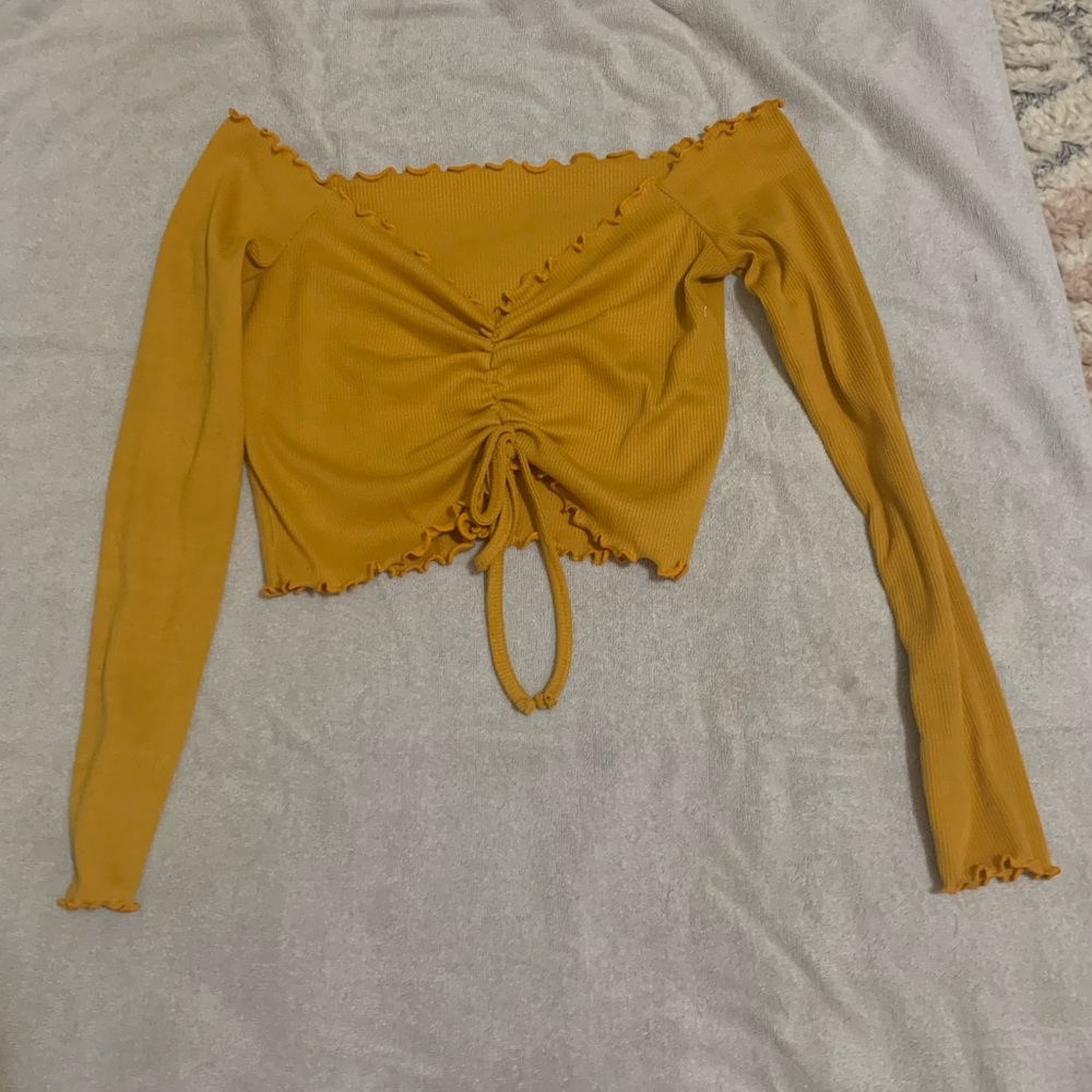 Mustard Lettuce Hem Crop
